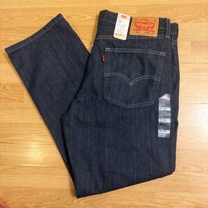 Levi’s 514 Straight Leg Jeans 36x30 Dark Wash Denim EUC Mens